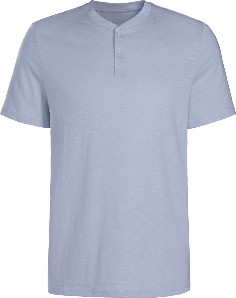 H.I.S. Henleyshirt hellblau Größe XXXL