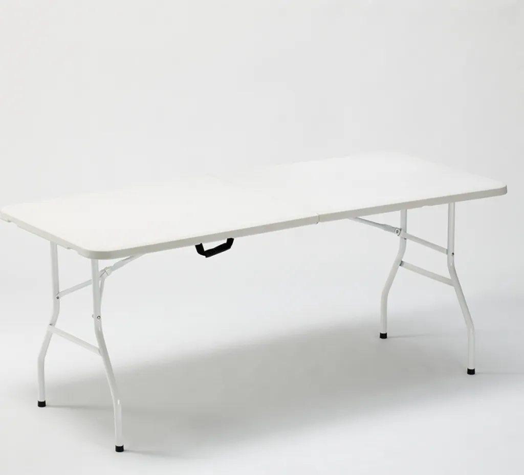 Table pliante gain de place Zugspitze 180cm, solution stockage facile