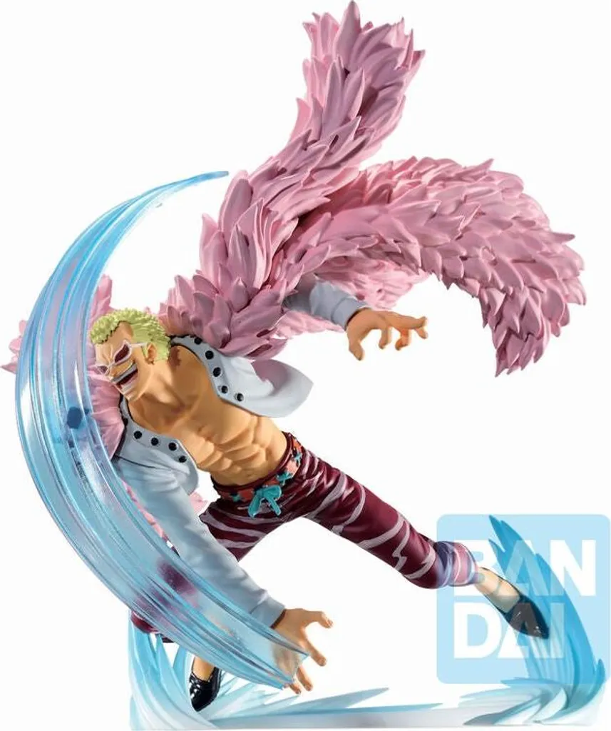 Figurine One Piece Duel Memories Don Quichotte Doflamingo Bandai 9 cm