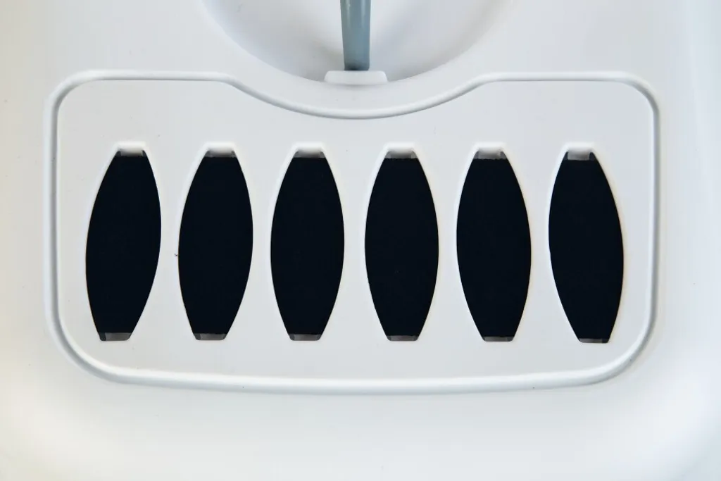 Bac à Litière Anti-Odeur Cathy Easy Clean Stefanplast Blanc et Bleu
