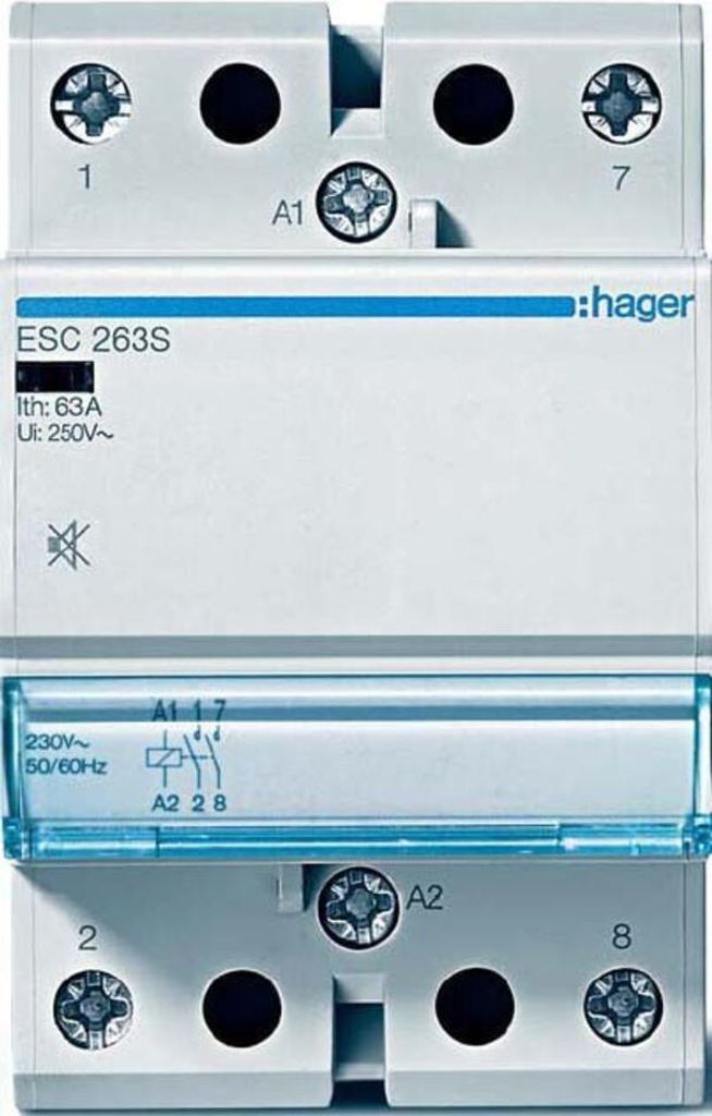 Hager ESC441 Leistungsrelais 4 (ESC441) Immagine del prodotto 