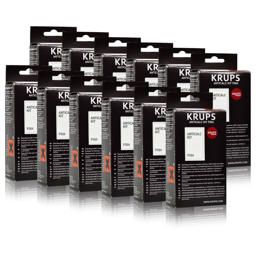 Krups Anticalc Kit* F054 Entkalker, 12er Pack
