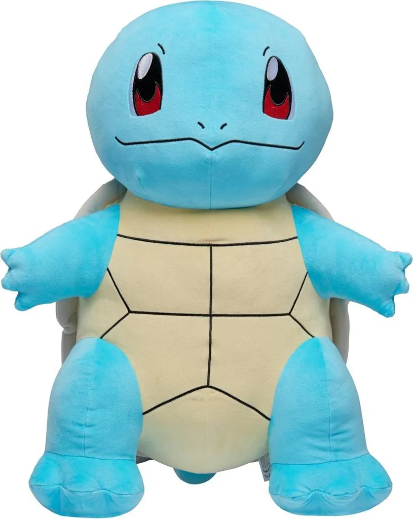 Idée Cadeau Pokémon : Peluche Carapuce 60 cm Squirtle Douceur PLY