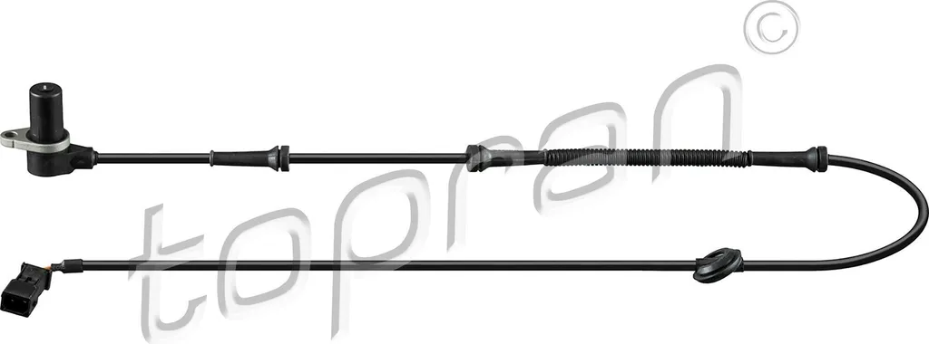 Capteur ABS robuste TOPRAN 114 256 compatible Audi A4 OE 8E0927807B