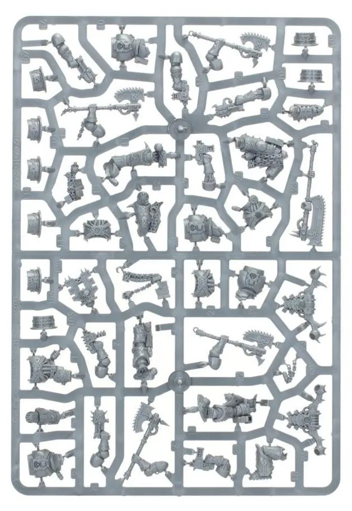 Berserkers de Khorne Warhammer 40K - Kit d'Assemblage Multi-Poses 10 Unités - 2