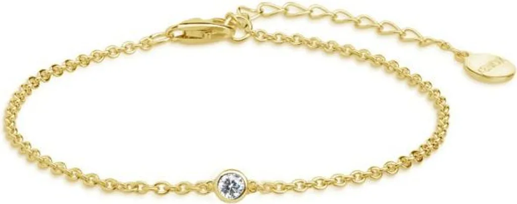 Bracciale Donna Argento Sterling 925 XENOX Con Ciondolo Croce E Zirconi - Gioiello Elegante E Resistente, Regalo Perfetto