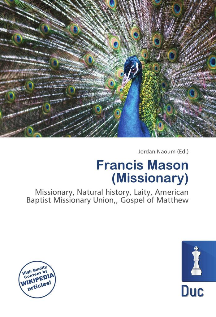 Francis Mason (Missionary)
