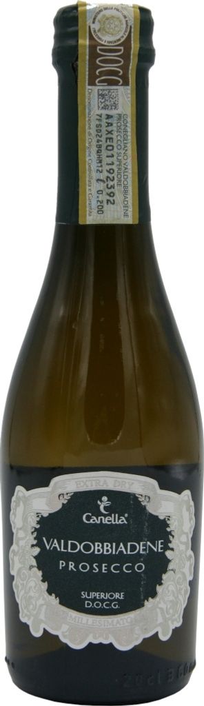 Canella Valdobbiadene Prosecco Superiore DOCG 11% Vol. 0,2l