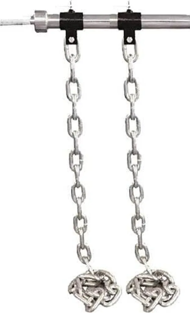Chaînes GR30 HMS pour éviter les paliers en musculation - Barre 50 mm