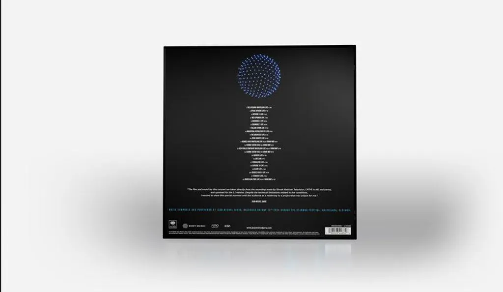 Jean-Michel Jarre Bridge From The Future Coffret Collector LP 2CD Blu-Ray