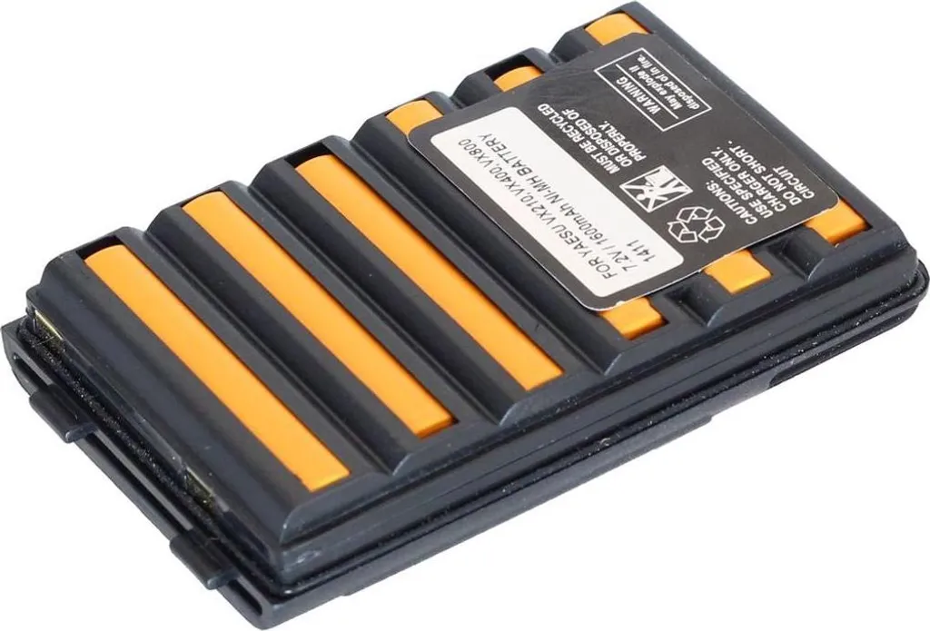 Batterie Ni-Mh Yaesu FNB-64 pour remplacer un bloc usagé