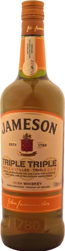 Jameson Triple Triple 1L 40% Vol. Produktbild 