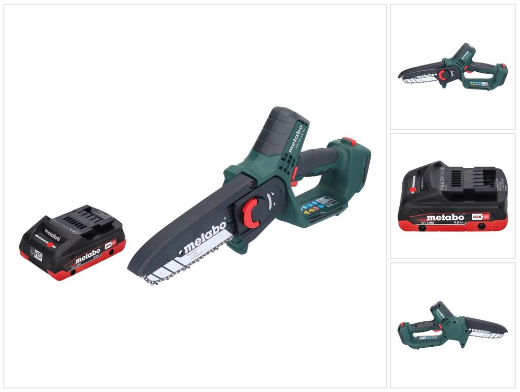 Metabo MS 18 LTX 15 Trononneuse sans fil 18 V 15 cm 5 m/s + Image du produit 