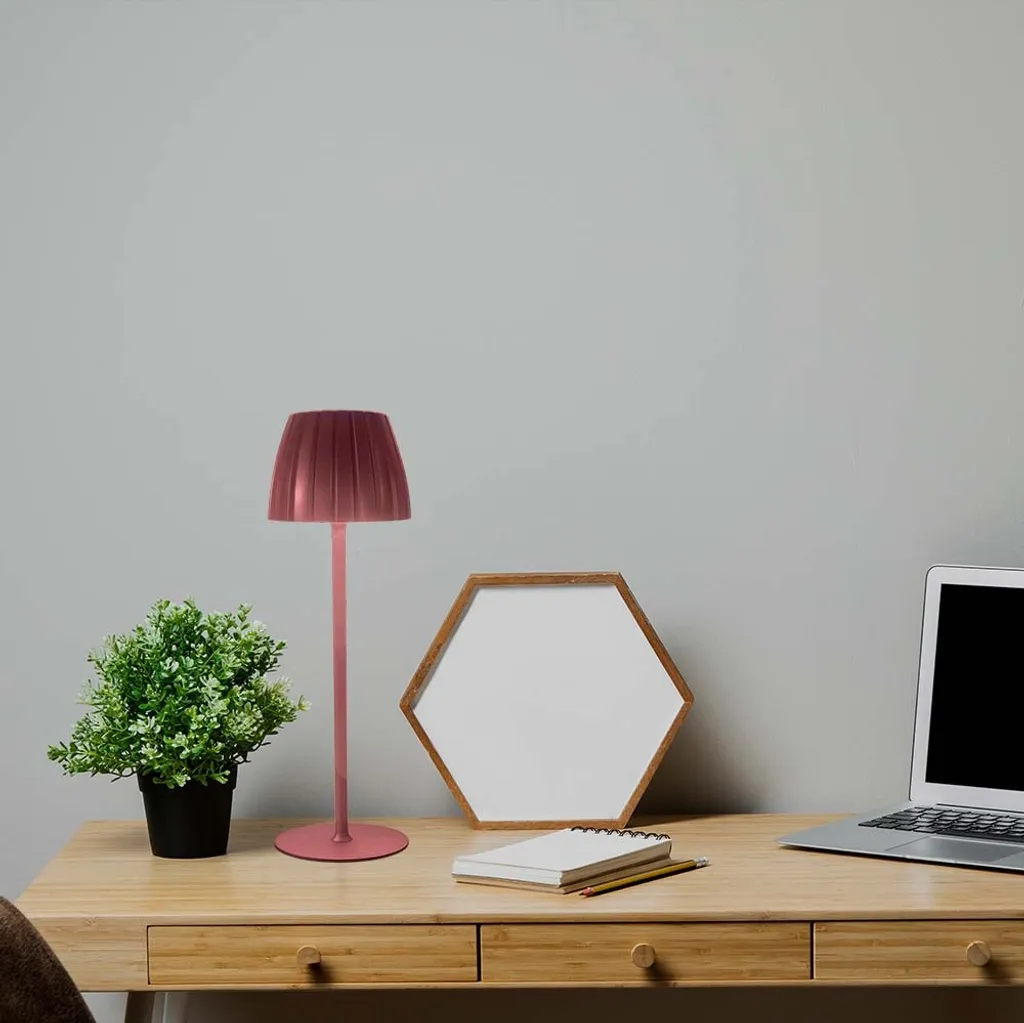V-TAC Lampada LED Design Marrone 2.7W IP20 - Luce 3IN1 Ricaricabile