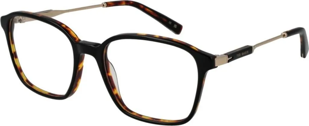 Montatura Ted Baker TB8317 54107: Occhiali Neri Tartarugati Originali