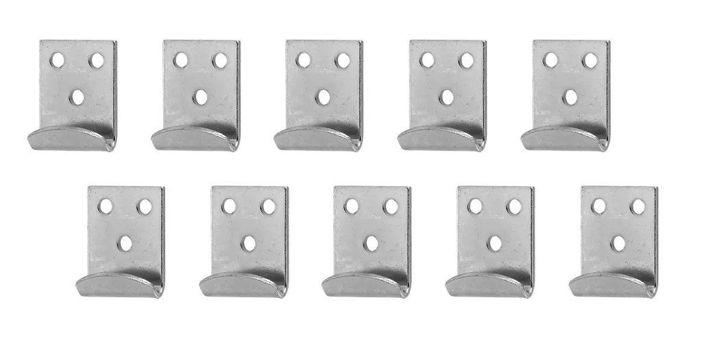 Gâche inox pour sécuriser vos caisses et malles de rangement - 25x34mm