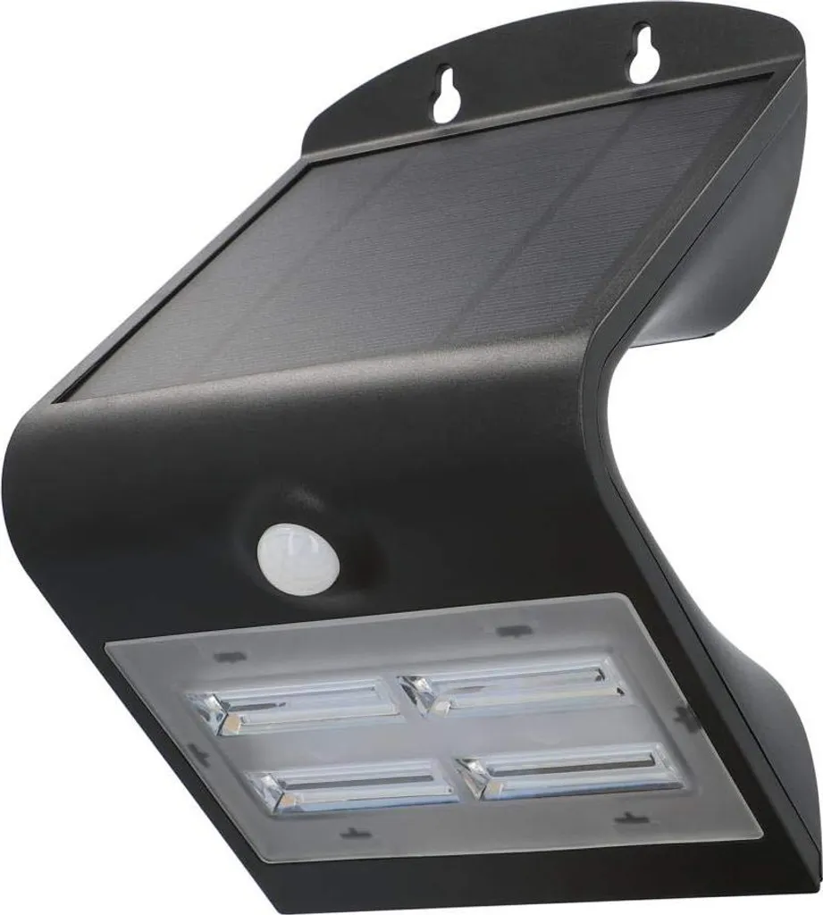 Lampe solaire d'extérieur LED UNITEC pour balisage de façade