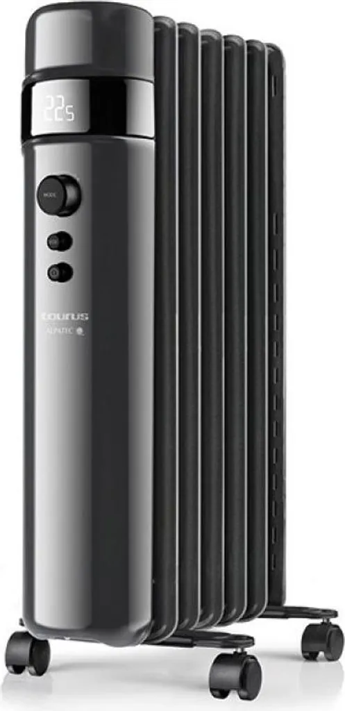 Radiateur bain d'huile 1500 W Agadir - Chauffage mobile performant noir