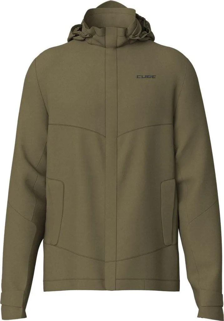 Veste Imperméable Cube CMPT Idéale pour Sorties VTT et Route par Pluie