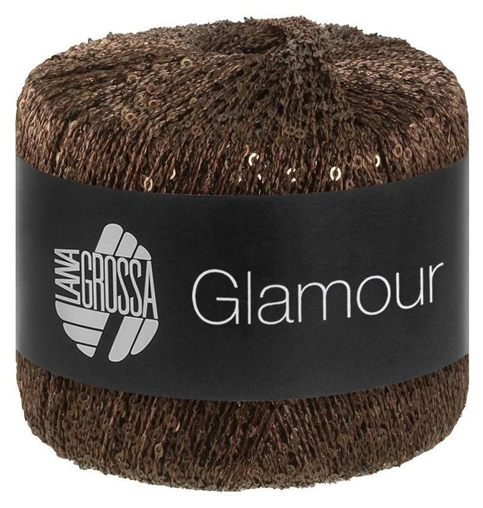 Lana Grossa - Glamour 0014 mokkabraun Produktbild 