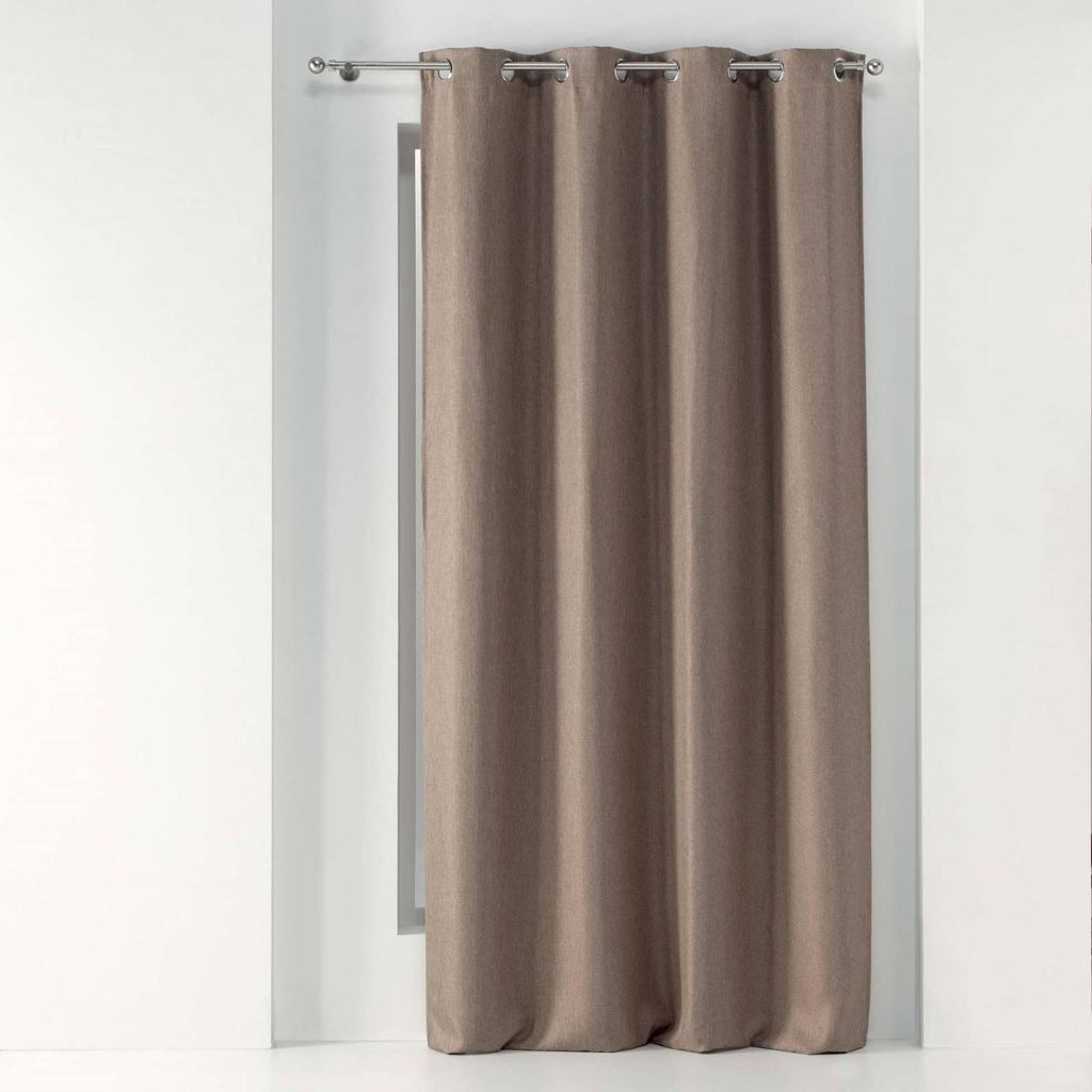 Verdunkelungsvorhang TRAMINA, 135 x 240 cm, braun