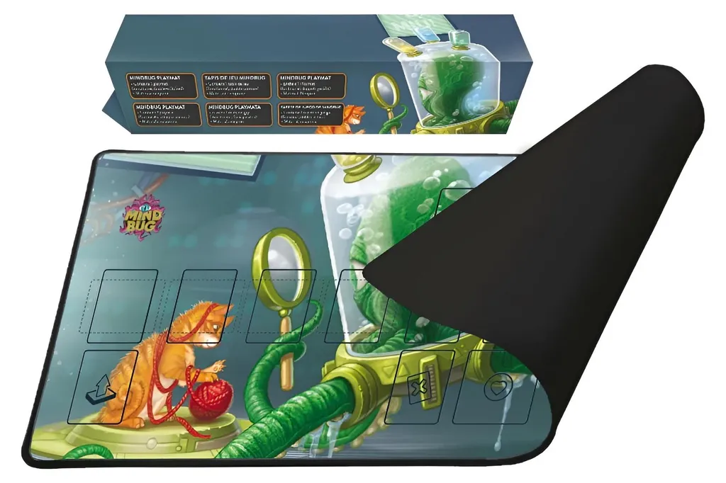 Tapis Mindbug Green Mindbug : Surface de Jeu Fluide et Haute Précision