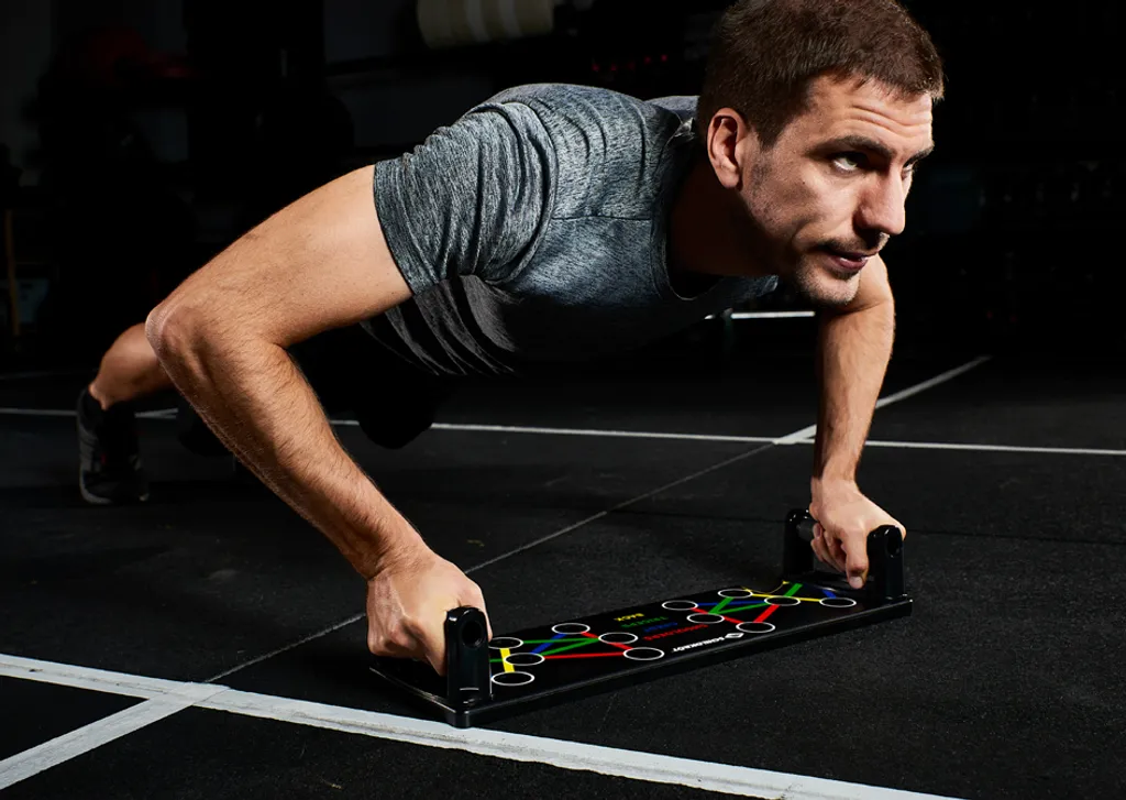 Multi-entraîneur Push Up contre Douleurs Poignets - Support Ergonomique
