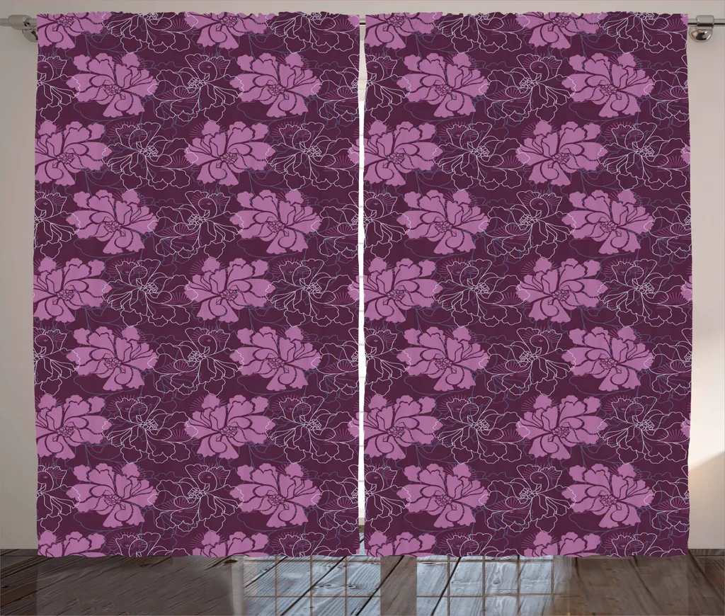 Recensione Tenda ABAKUHAUS Rustica Rosa Prugna 280x245 | Acquista