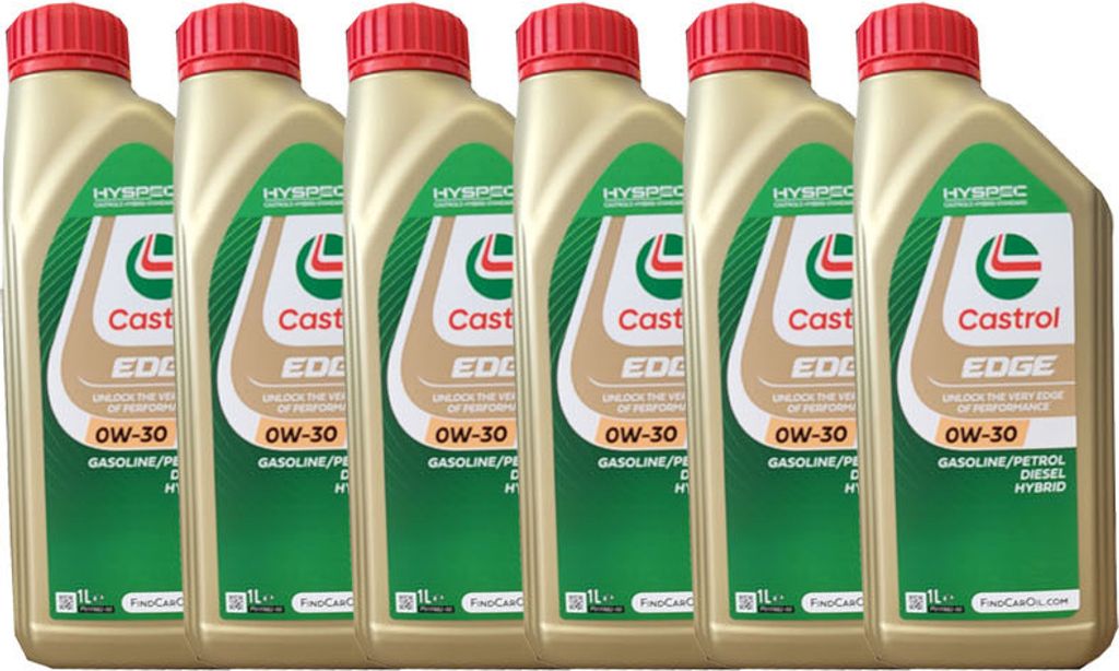 Castrol Edge 0W-30 6x 1 Liter