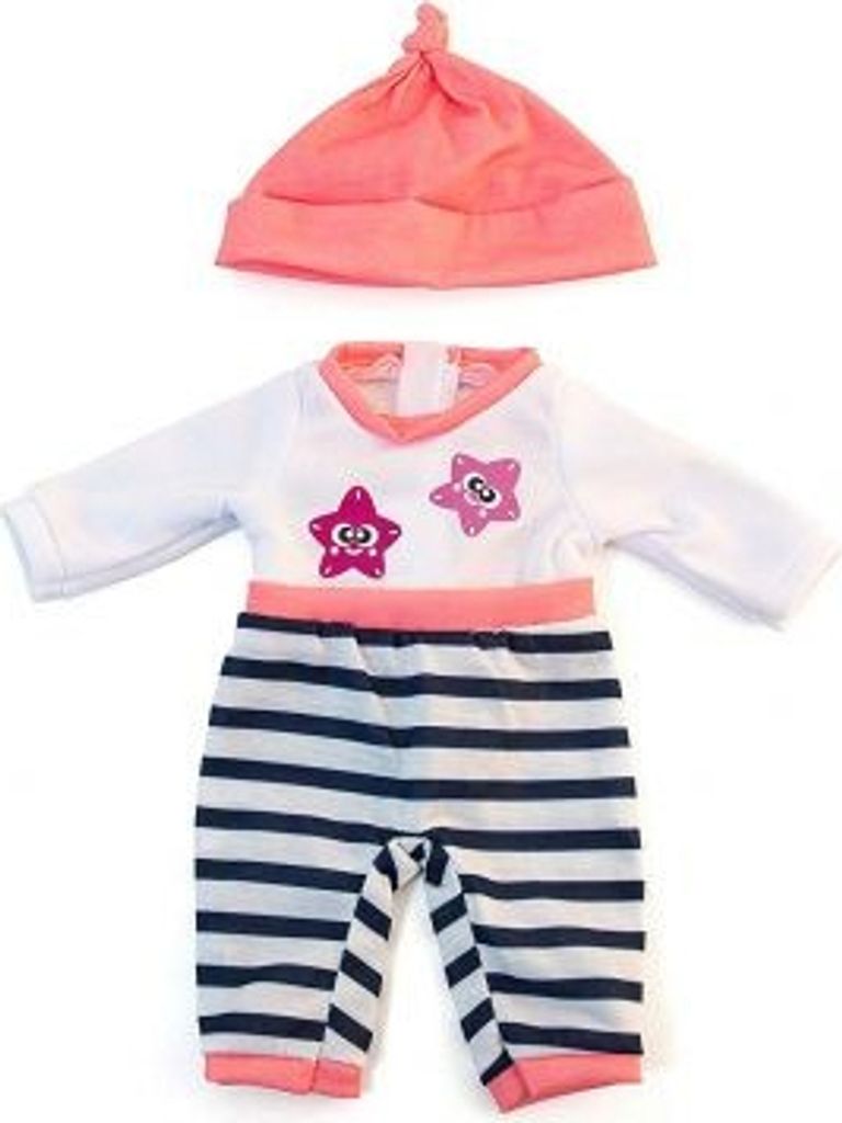 puppenkleidung Mädchen 32 cm rosa 2-teilig