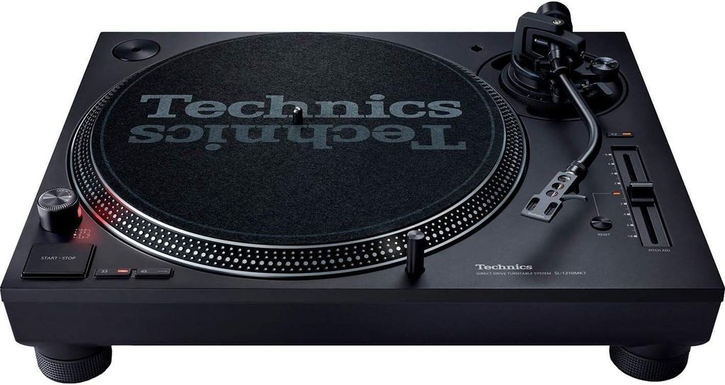 Technics SL-1210MK7EG Hi-Fi DJ Turntable Black Edition Productafbeelding 