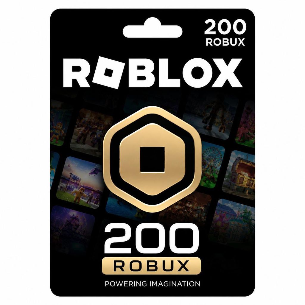 Roblox 200 Robux Key GLOBAL | Digitaler Code | Sofortige Produktbild 