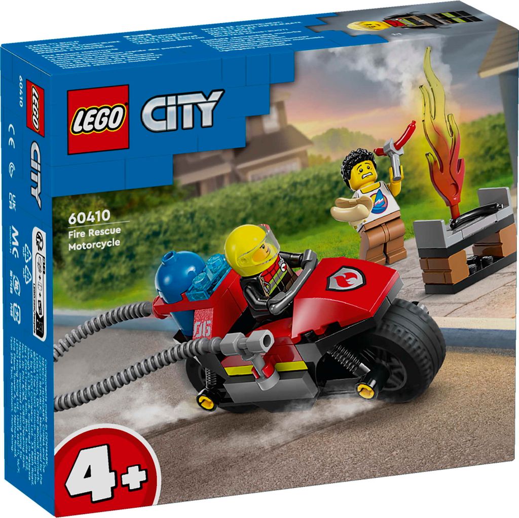 LEGO City Moto des pompiers Image du produit 