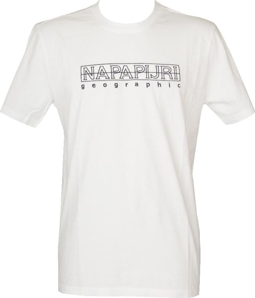 Herren T-Shirt Kurzarm Rundhalsausschnitt NAPAPIJRI Artikel NP0A4EOB SEBEL SS, L, Cotone 97%,Elasthan 3%