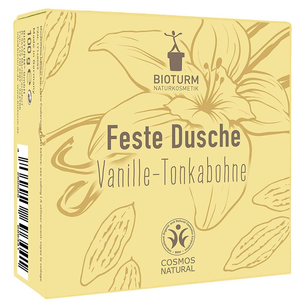BIOTURM Feste Dusche Vanille-Tonkabohne Nr.138 Bio 100g