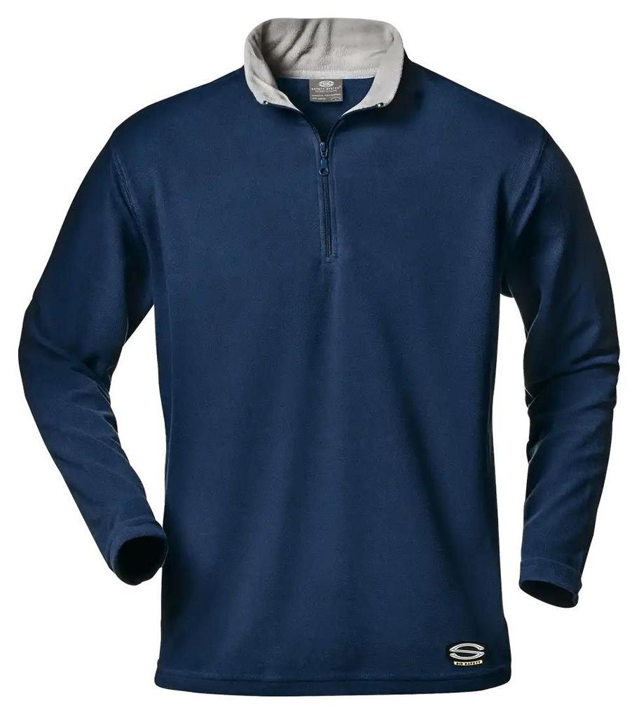 Sir Safety BODYFORM MICROFLEECE Thermo Arbeitsjacke aus Microfleece dunkelblau Herren, 3XL, Dunkelblau