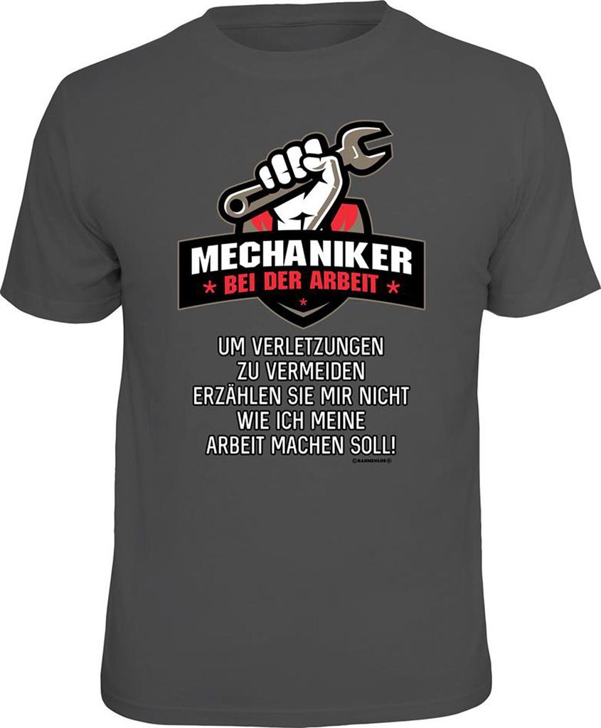 Mechniker - Textilien - Warnung