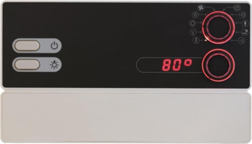 Sentiotec PRO C2 Saunasteuerung für finnische Saunaöfen bis 10,5 kW und Infrarotstrahler WiFi fähig