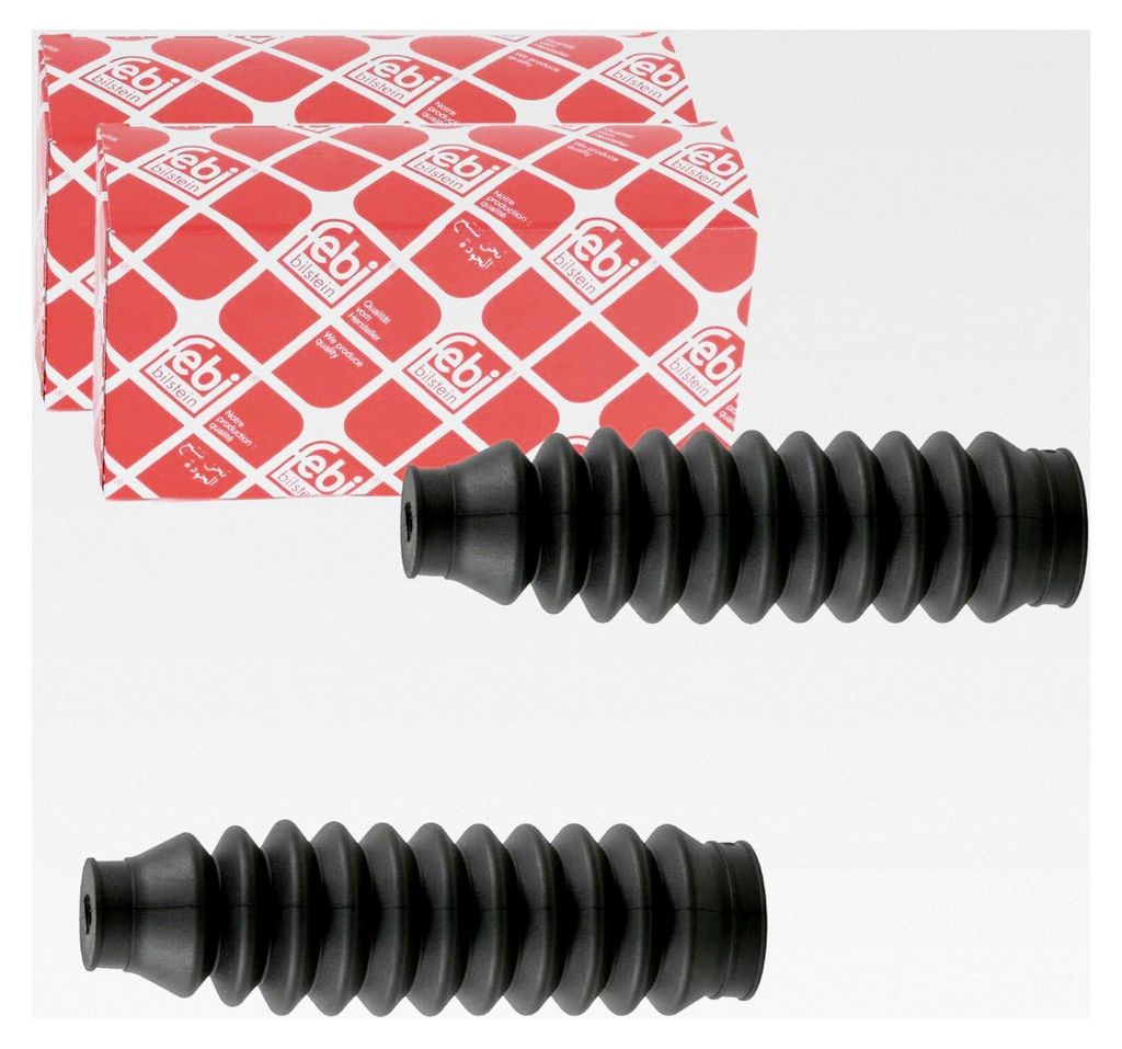 2x Febi Bilstein Lenkmanschetten für Arosa, Amarok, Lupo, Polo