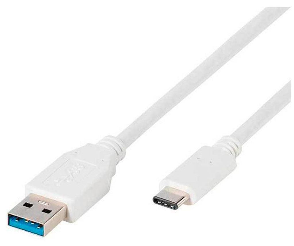 USB Type-C Kabel, USB Type-C Stecker <-> USB 3.1 Type A Stecker, 1m