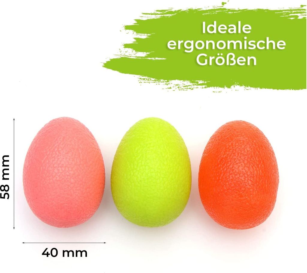 KLEINTOBER Eiförmige Antistressbälle | 3 | Kaufland.de