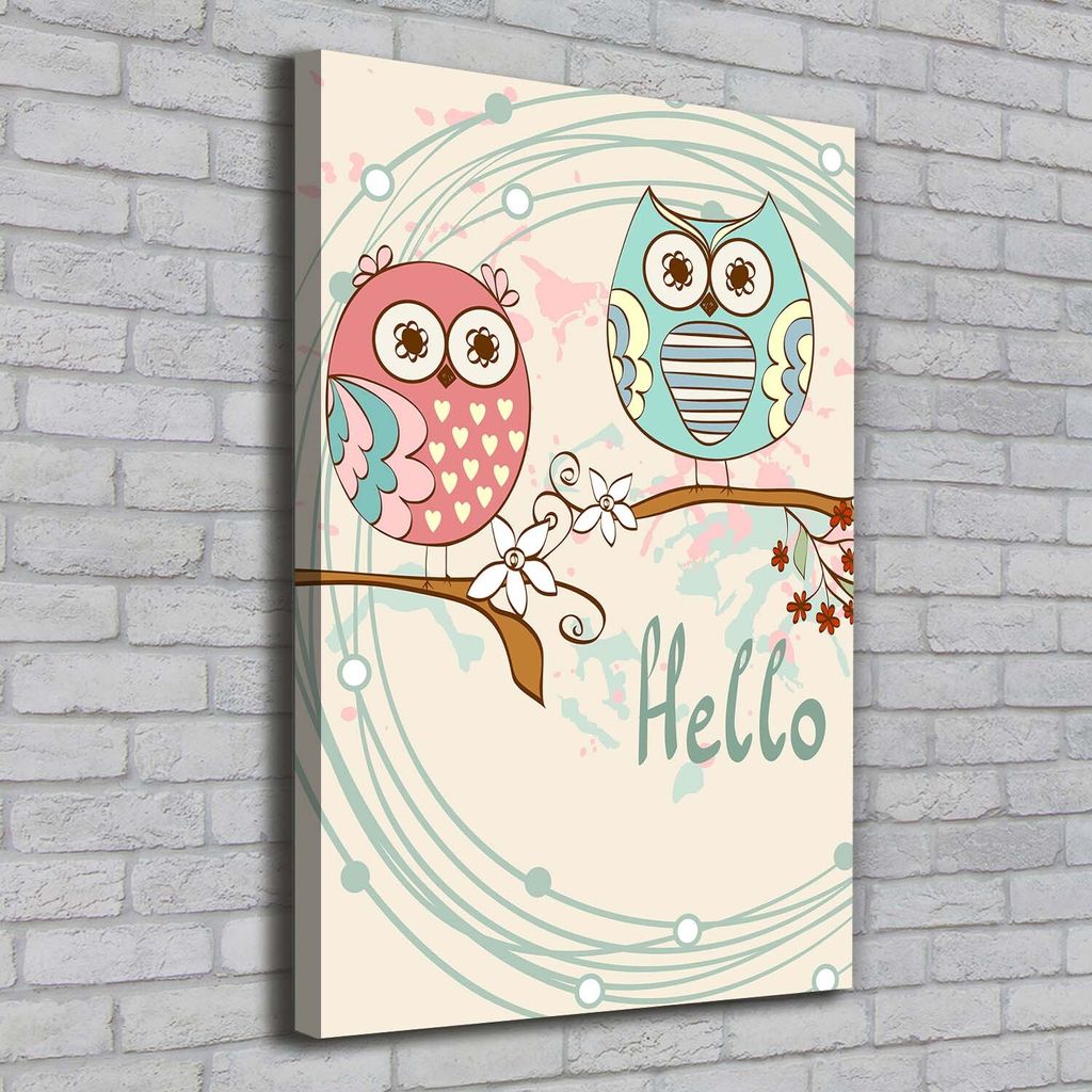 Tulup Leinwandbild - 70x100cm - Wandkunst - Drucke auf Leinwand - Leinwanddruck - Wohnzimmer Wanddekoration XXL - Wohnung Deko Kunstdrucke - Kind...