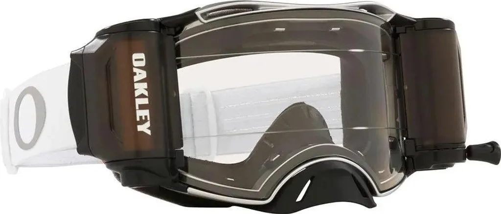 Masque Oakley Airbrake MX Roll-off Golden Clear CAT0 contre la Buée