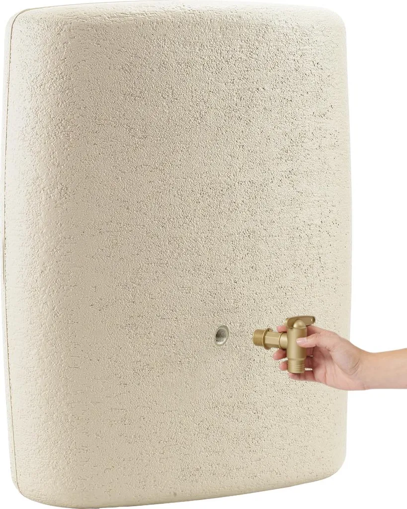 Cuve TERRA Sable 275 L avec robinet et raccord de gouttière complet
