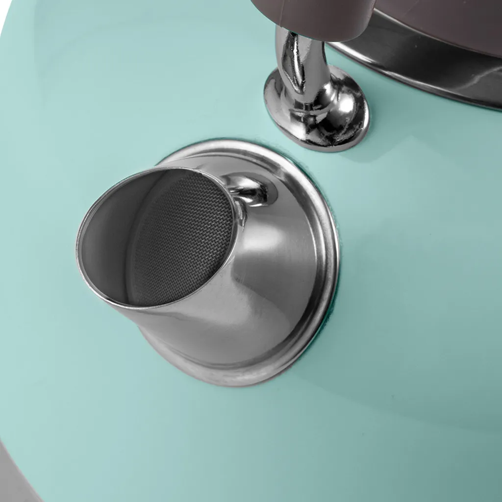 Bouilloire rétro pour thé et infusion précise coloris Mint Pastel