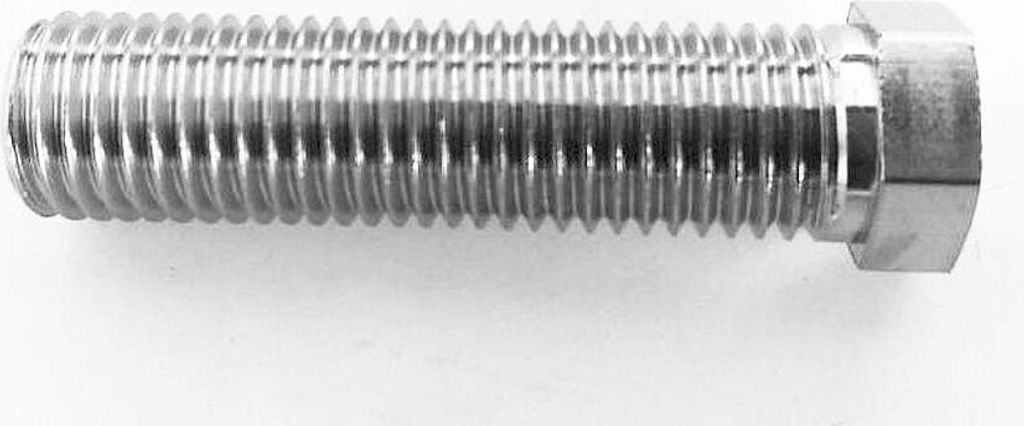 Keenberk Hohl-Schraube, Länge 45 mm für Siebkorbventile M12 x 1,5 mm - universell passend für 1,5 und 3,5 Zoll Ventil-Abläufe