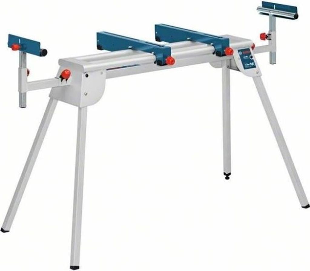 Werkbank Bosch Professional GTA 2600, 260cm Länge, Universal Werkzeugaufnahme, für Gehrungssägen