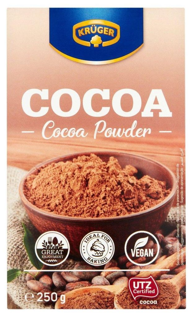 Krüger kakaový prášok 250 g – jemne mletý, intenzívna Obrázok produktu 