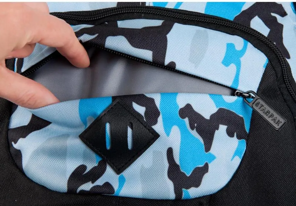 Sac d'école Moro Starpak à compartiments multiples pour garçon et ado - 9