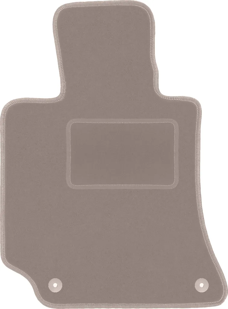 Upgrade Interni Mercedes W212: Tappetino Conducente Beige Velluto